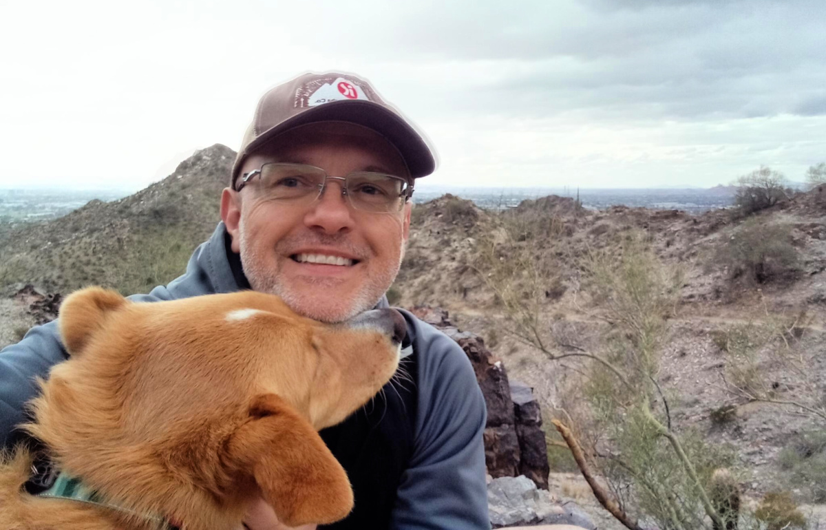 Change the World Films Founder Eric Battersby with Arlo